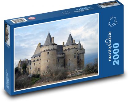 Zámok - Francúzsko - Puzzle 2000 dielikov, rozmer 90x60 cm 