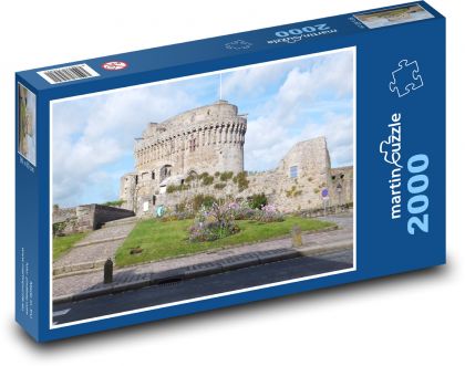 Château de dinan, hrad - Puzzle 2000 dielikov, rozmer 90x60 cm 