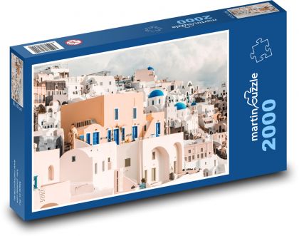 SANTORINI GRIECHENLAND - Puzzle - 2000 Teile