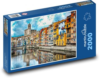 Girona SPANIEN - Puzzle - 2000 Teile