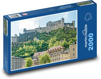 Rakúsko - Salzburg - Puzzle 2000 dielikov, rozmer 90x60 cm 
