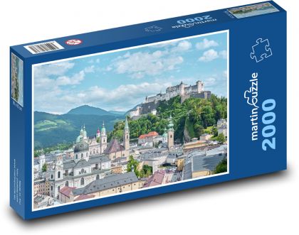 Salzburg - Hohensalzburg Fortress - Puzzle 2000 pieces, size 90x60 cm 