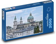 Historický Salzburg Puzzle 2000 dílků - 90 x 60 cm