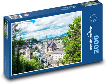 Rakousko - Salzburg - puzzle 2000 dílků