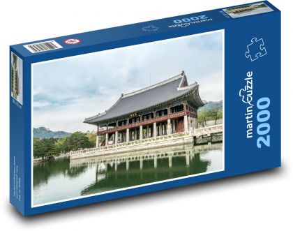 Palace of South Korea - Puzzle 2000 pieces, size 90x60 cm 