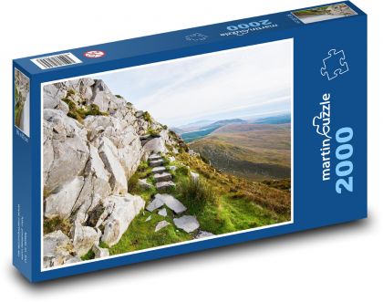 Berg - Treppen - Puzzle - 2000 Teile