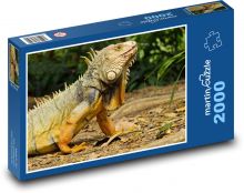 Leguán Puzzle 2000 dílků - 90 x 60 cm