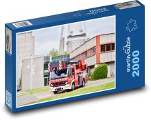 Feuerwehrauto Puzzle 2000 Teile - 90 x 60 cm