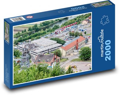 Headframe - Puzzle 2000 pieces, size 90x60 cm 