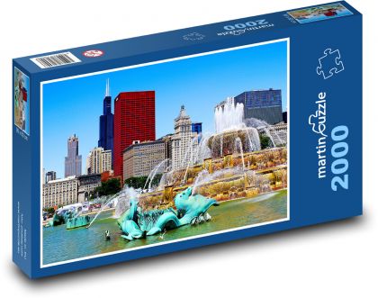 Chicago - USA - puzzle 2000 dílků