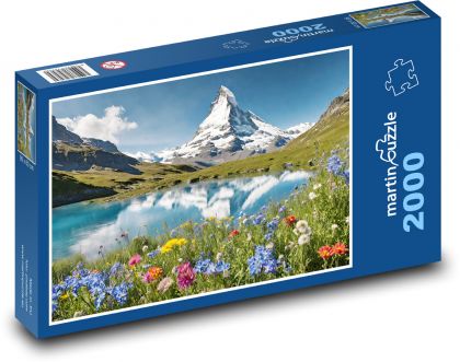 Berg - See - Puzzle - 2000 Teile