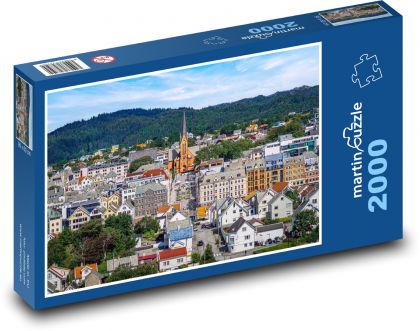 Norwegia - Puzzle 2000 elementów, rozmiar 90x60 cm