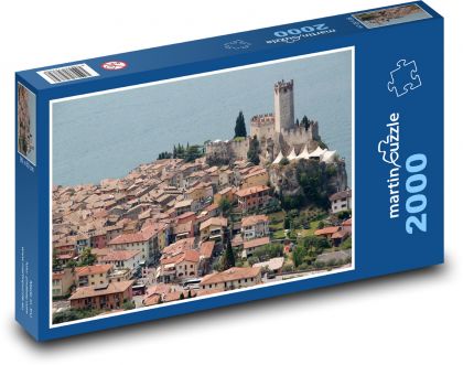Italy - Malcesine - Puzzle 2000 pieces, size 90x60 cm 