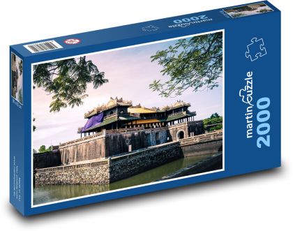 Hue City - Wietnam - Puzzle 2000 elementów, rozmiar 90x60 cm