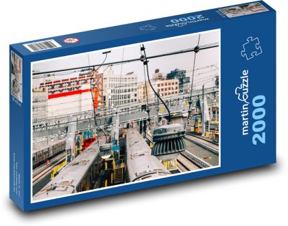 Bahnhof - Puzzle - 2000 Teile