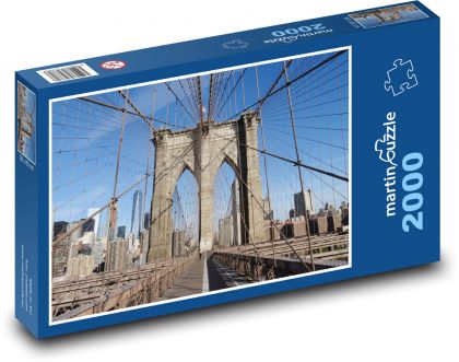 Brooklyn Bridge - New York - Puzzle - 2000 Teile