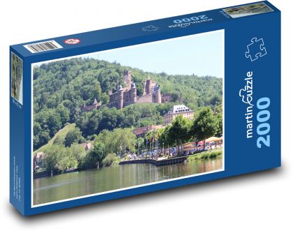 Wertheim - Nemecko - Puzzle 2000 dielikov, rozmer 90x60 cm 