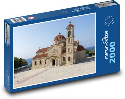 Agios Raphael - Klášter v Řecku - puzzle 2000 dílků