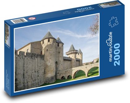 Cité de carcassonne - Schloss - Puzzle - 2000 Teile