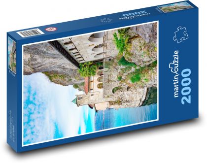 Kloster Santa Caterina del Sasso - Puzzle - 2000 Teile