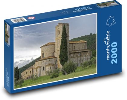 Taliansko  - Toskánsko - Puzzle 2000 dielikov, rozmer 90x60 cm 