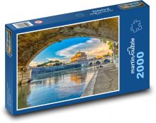 Rome - Angel Bridge Puzzle 2000 pieces - 90 x 60 cm