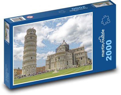 Itálie - Pisa - puzzle 2000 dílků