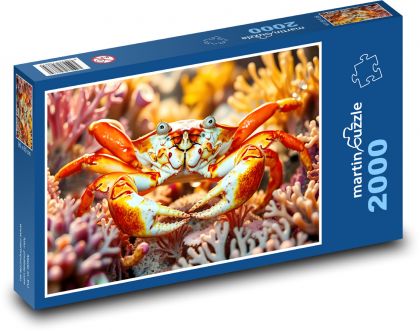 Krab - Puzzle 2000 dílků, rozměr 90x60 cm
