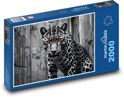 Leopard - Puzzle - 2000 Teile