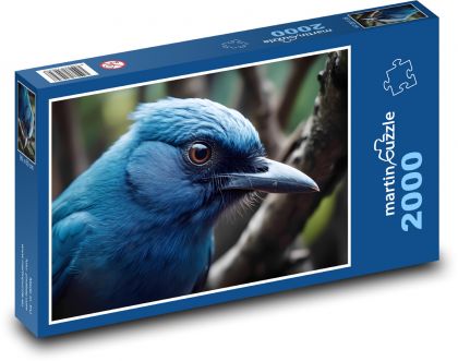 Crow - Puzzle 2000 pieces, size 90x60 cm 