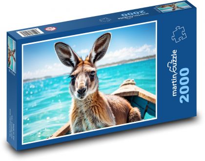 Kengura - Puzzle 2000 dielikov, rozmer 90x60 cm 