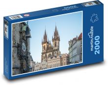 Praga - Czechy Puzzle 2000 elementów - 90x60 cm