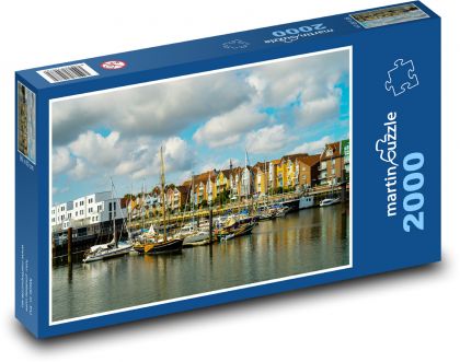 Harbour - Puzzle 2000 pieces, size 90x60 cm 