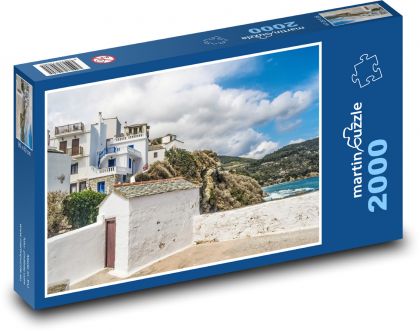 Grécko - Skopelos - Puzzle 2000 dielikov, rozmer 90x60 cm 