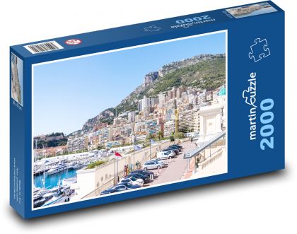 Monako - Puzzle 2000 elementów, rozmiar 90x60 cm
