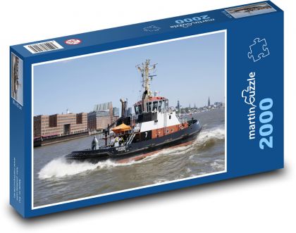Loď - puzzle 2000 dílků