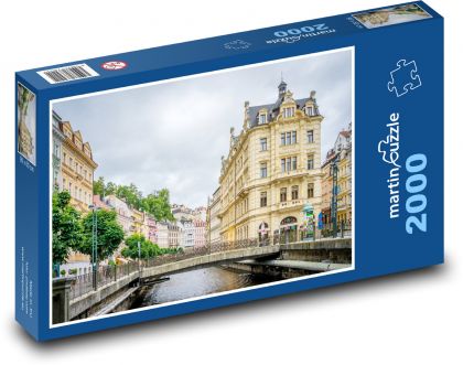 Bridge - River - Puzzle 2000 pieces, size 90x60 cm 