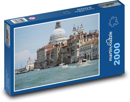 Itálie - Benátky - puzzle 2000 dílků