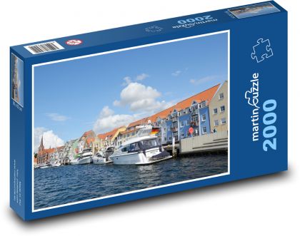 Dánsko - Sonderborg - Puzzle 2000 dielikov, rozmer 90x60 cm 