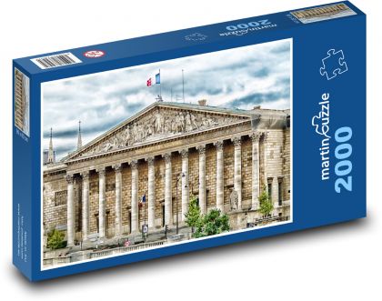 Paříž - Francie - puzzle 2000 dílků