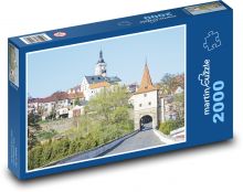 Srebrny - Czechy Puzzle 2000 elementów - 90x60 cm