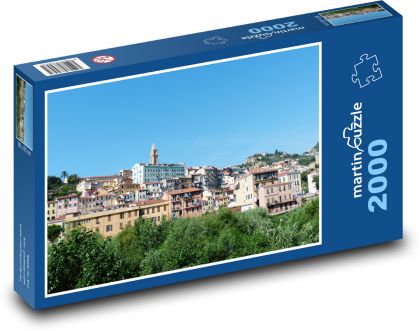 Ventimiglia - Włochy - Puzzle 2000 elementów, rozmiar 90x60 cm