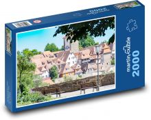 Rothenburg - Německo Puzzle 2000 dílků - 90 x 60 cm
