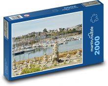 Prístav - lode Puzzle 2000 dielikov - 90 x 60 cm