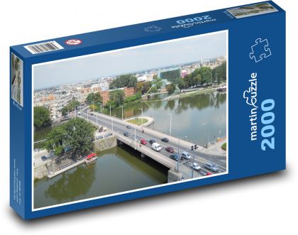Vroclav - Poľsko - Puzzle 2000 dielikov, rozmer 90x60 cm 