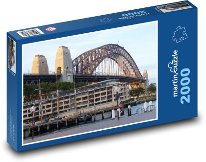 Sidney - přístav - puzzle 2000 dílků