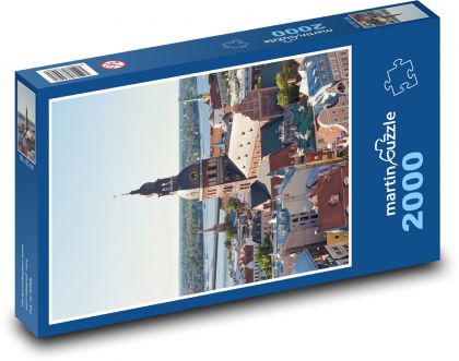 Ryga - Łotwa - Puzzle 2000 elementów, rozmiar 90x60 cm