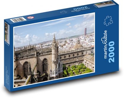 Andalúzia - Španielsko - Puzzle 2000 dielikov, rozmer 90x60 cm 