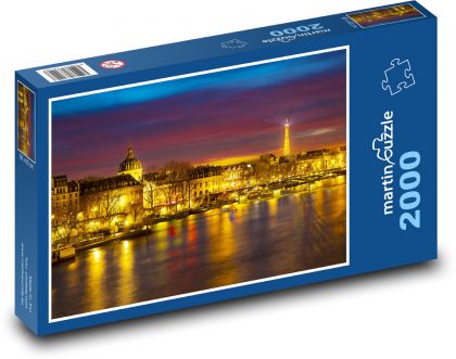 Paříž - Francie - puzzle 2000 dílků