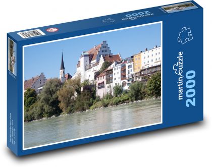Wasserburg - Germany - Puzzle 2000 pieces, size 90x60 cm 